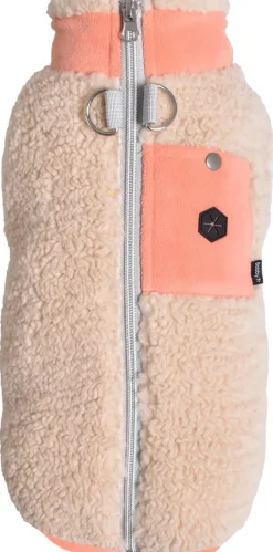 BOBBY Pull pour chien coloris corail Alpaga - Taille 32S