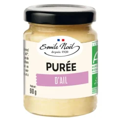 Sale EMILE NOËL Pulpe d'ail bio en pot de 90 g