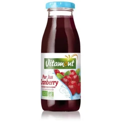 Sale VITAMONT Pur jus de cranberry bio 50 cl