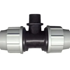 New AQUAFLOW Raccord de compression avec té fileté Plasson 20 x 27 x Ø 25 mm