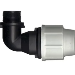 AQUAFLOW Raccord de compression avec coude taraude Plasson 20 x 27 x Ø 25 mm