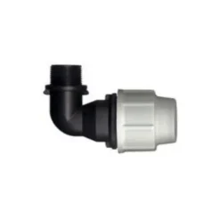 Hot AQUAFLOW Raccord de compression avec coude fileté Plasson 26 x 34 x Ø 32 mm