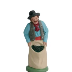 SANTONS ESCOFFIER Ramasseur d'olives debout 7 cm