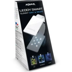BLUE CORAL Rampe LED aquarium d'eau douce, 4,8 W, fonction jour et nuit - AQUAEL LEDDY Smart 2.0
