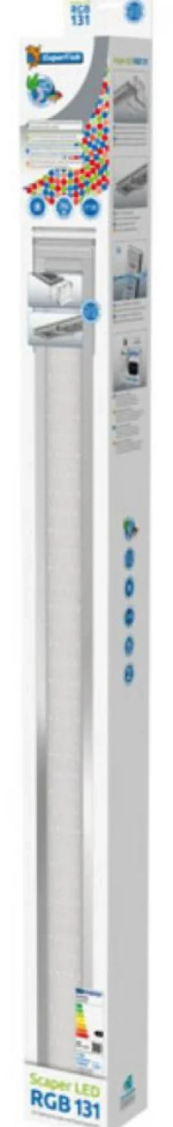 BLUE CORAL Rampe LED 73W / 7800K pour aquarium d'eau douce - SUPERFISH Scaper LED RGB 131