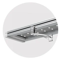 BLUE CORAL Rampe LED 73W / 7800K pour aquarium d'eau douce - SUPERFISH Scaper LED RGB 131