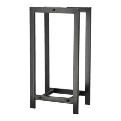 Hot ESSCHERT DESIGN Range et portes buches coloris noir en acier - 30 x 23,5 x 59,7 cm