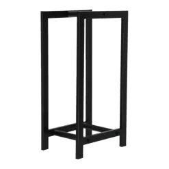 Hot ESSCHERT DESIGN Range et portes buches coloris noir en acier - 30 x 23,5 x 59,7 cm