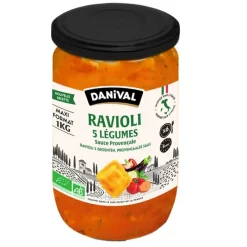 Online DANIVAL Raviolis bio aux 5 légumes maxi format - 1 kg