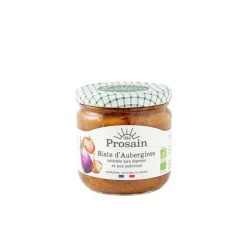 PROSAIN Riste d’aubergines bio en bocal de 345 g