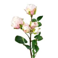 Outlet Rose mini-branche 5 fleurs artificielle H37 cm