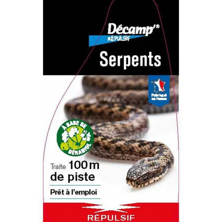 New DÉCAMP' Répulsif à serpent Decamp en flacon à pistolet pulvérisateur - 1 L