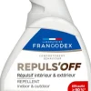 Best FRANCODEX RŽpulsif d'intŽrieur et d'extŽrieur pour chat marquages urinaires et dŽgradations Repuls'Off - 500 ml