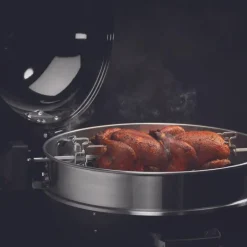 New NAPOLÉON Rôtissoire pour barbecue à charbon Weber 57 cm Kettle - 67 x 14,5 cm