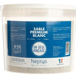 Discount NEPTUS Sable premium pour aquarium blanc fin - 5,5 L