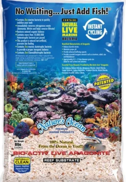 ANTINEA Sable vivant pour aquarium coloris blanc Reef - 7,25 kg (1,0 - 12,5 mm)