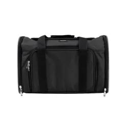 Best WOUAPY Sac de transport camping noir pour chien - 45 x 25 x 28 cm