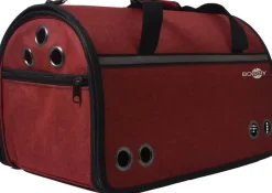 Outlet BOBBY Sac de transport pour chat ou petit chien coloris rouge Week-end - Taille M