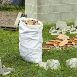 Best NORTENE Sacs à gros déchets / gravats en polyéthylène tissé x 10 - 140L