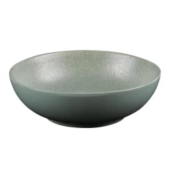 Best BASTIDE Saladier en grès vert effet martelé Vesuvio - Ø 24 cm