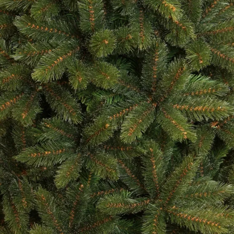 Outlet Sapin de Noël artificiel coloris vert avec toile de jute Forest Frosted