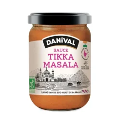 Hot DANIVAL Sauce tikka massala bio - 345 g