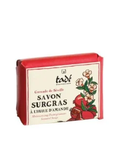 Sale TADE Savon surgras bio à l’huile d’amande parfum Grenade de Séville Tadé – 100 g