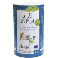 Hot ANAÉ Sel d'epsom en tube carton de 1 kg