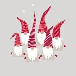 Clearance PAPER+DESIGN Serviettes x20 3 plis 33x33 cm Scandinavia’s santas