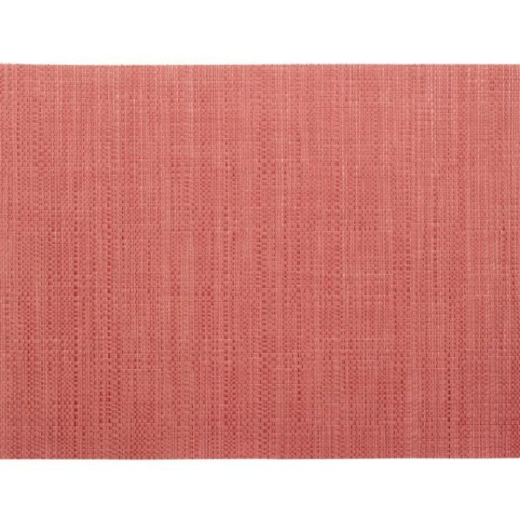 Online WINKLER Set de table coloris camélia en PVC Canna – 33 x 45 cm