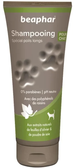 Hot BEAPHAR Shampoing Prémium chats poils longs 200 ml