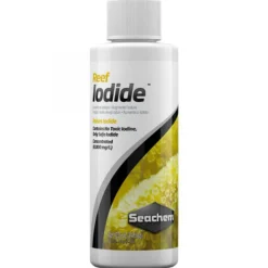 Discount BLUE CORAL Solution iode pour récif marin, SEACHEM Reef Iodide - contenance 100ml