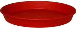 New COCORIPOT Soucoupe en plastique recyclé rouge rubis - Ø 50 cm