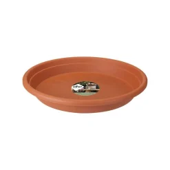 ELHO Soucoupe Ronde couleur terre cuite - Ø 27x4 cm