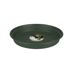 Clearance ELHO Soucoupe ronde en plastique couleur vert Leaf Green - Ø 29.2x4.3 cm
