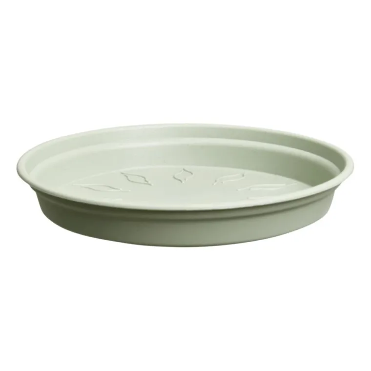 ELHO Soucoupe ronde en plastique vert pierre green Basics - Ø 25 cm