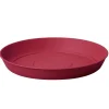 Clearance POETIC Soucoupe rouge cerise pour pot Joy 25 - Ø 18,7 cm