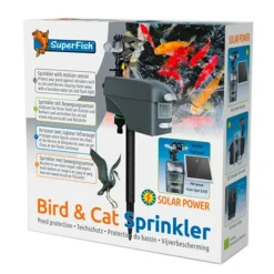 New BLUE CORAL Sprinkler anti-héron, pour oiseaux et chats, SUPERFISH BASSIN