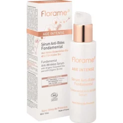 Best FLORAME Sérum Antirides Fondamental Âge Intense flacon 15 ml blanc