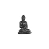 New HAIRIE GRANDON Statue en béton ciré noir Bouddha assis grand modèle - 80 cm