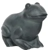 Best KAEMINGK Statue forme grenouille en polymagnésium vert antique - 26 x 40 x 32 cm