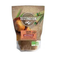 DESTINATION Sucre de canne complet muscovado bio 500g