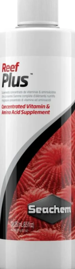 Outlet SEACHEM Supplément concentré pour aquarium récifal Reef Plus - 250 ml