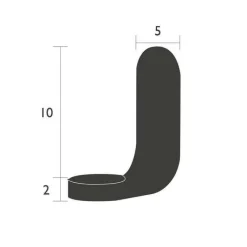 Sale FERMOB Support applique murale coloris blanc en aluminium - 12 x 5 cm