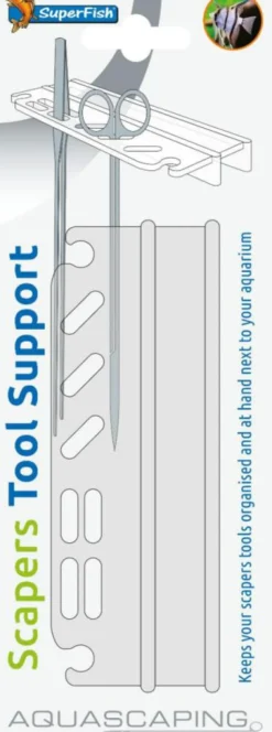 Sale SUPERFISH Support pour outil d'aquarium coloris transparent Scapers Tool Support