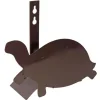Outlet DUCHESNAY Support tuyau métal mural tortue marron