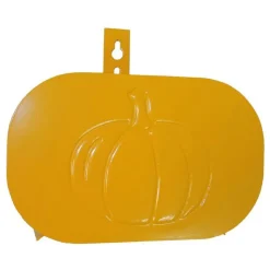Discount DUCHESNAY Support tuyau métal mural citrouille orange