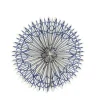 Discount Suspension rosette coloris bleu en papier - Ø 30 cm