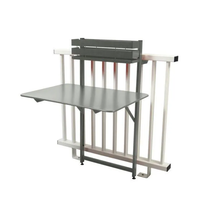 Best FERMOB Table balcon Bistro en acier - 77 x 62 x 120 cm