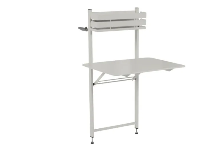 Best FERMOB Table balcon Bistro en acier - 77 x 62 x 120 cm